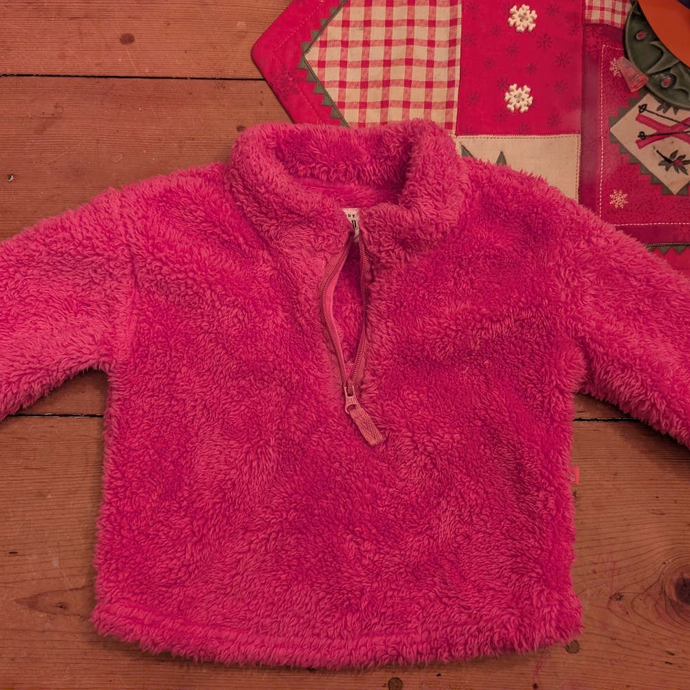 GAP Kids Pink Fleece Hoodie